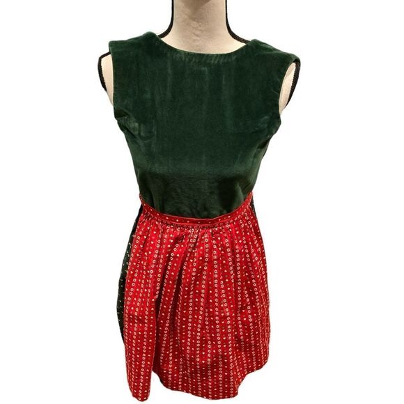 Authentic Velvet Dirndl Dress - Picture 3 of 10